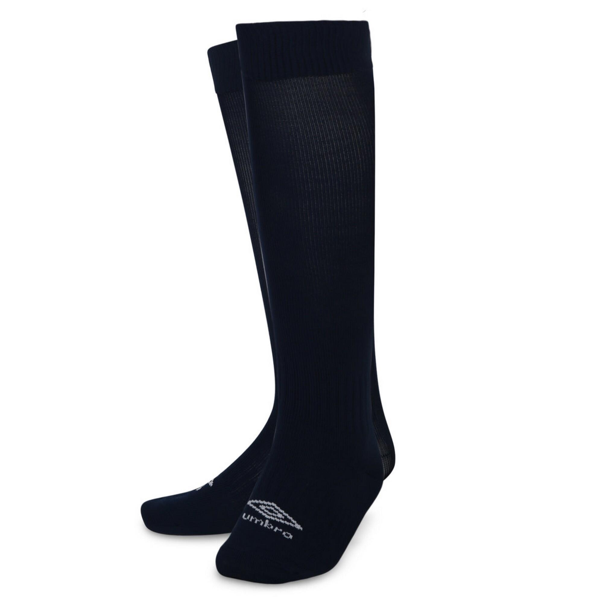 Childrens/Kids Primo Football Socks (Dark Navy/White) 2/3