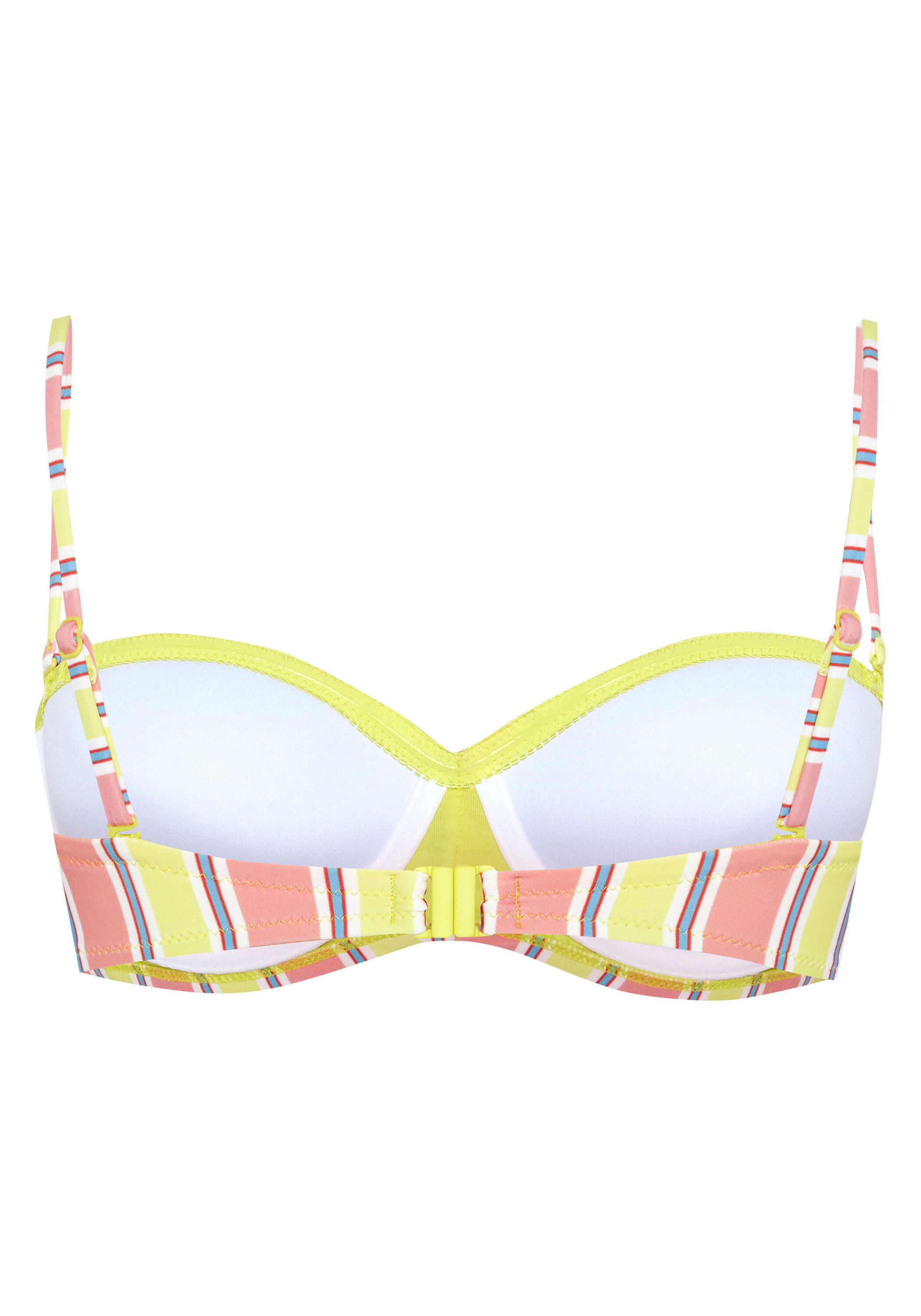 Bikini-Oberteil im gemusterten Bandeau-Design 2/7