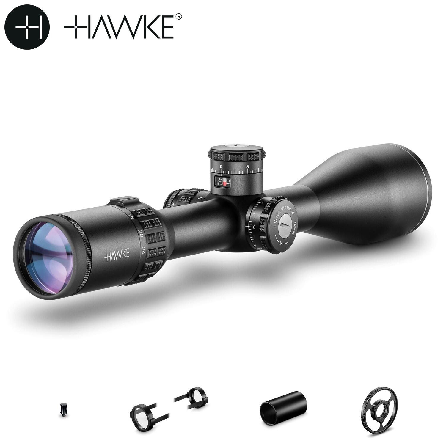 Ottica Hawke Sidewinder 30 SF 6-24X56 SR PRO II 2/7