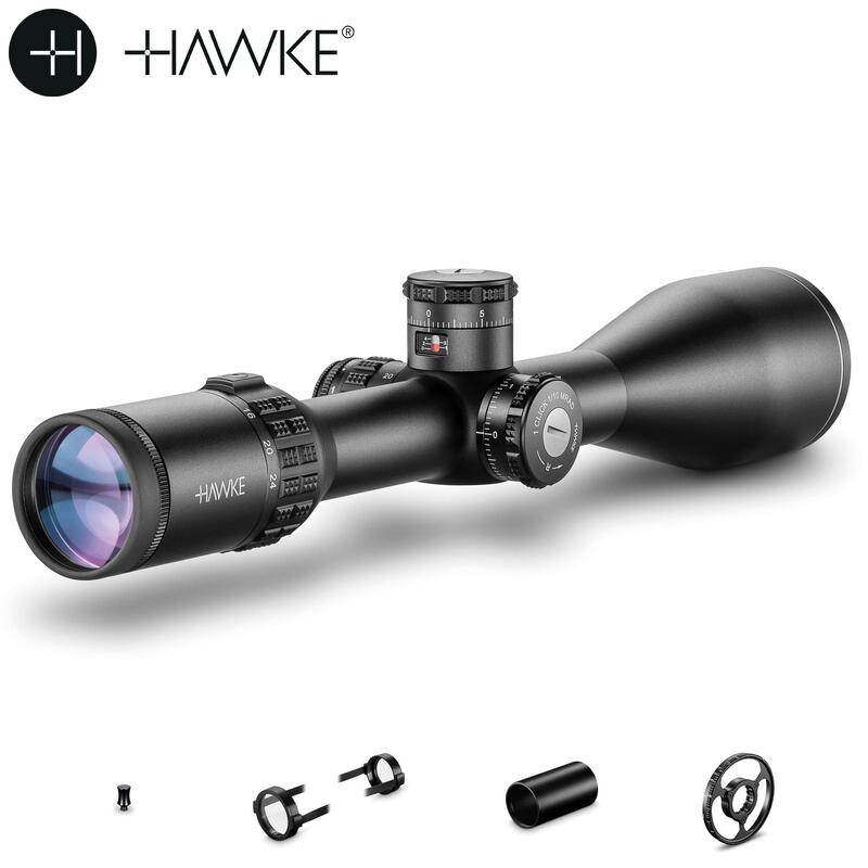 MIRA HAWKE SIDEWINDER 30 FFP 6-24X56 FFP HALF MIL