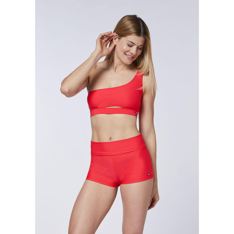 Bikini-Top mit im One-Shoulder-Design mit Cut-Out