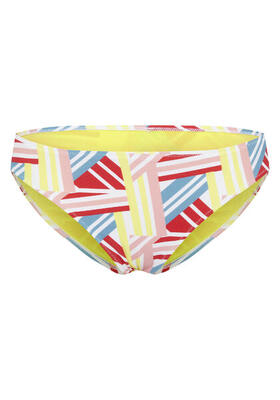 Bikini-Slip mit modernem Print