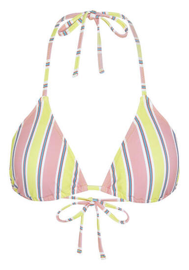 Bikini-Top mit Allover-Muster