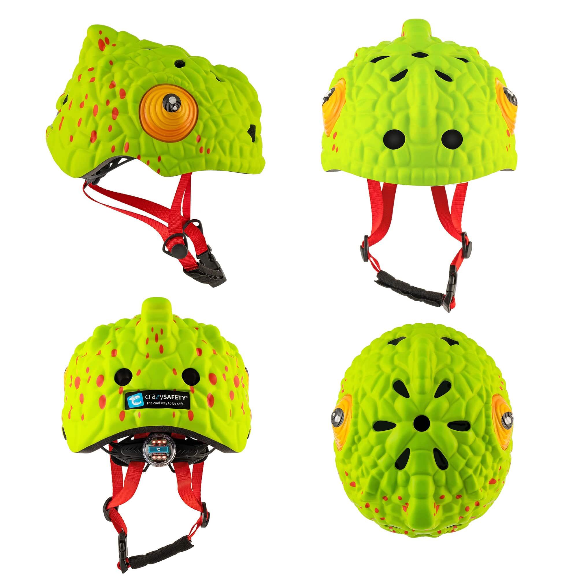 Kinderhelm Crazy Safety Chameleon 2/5