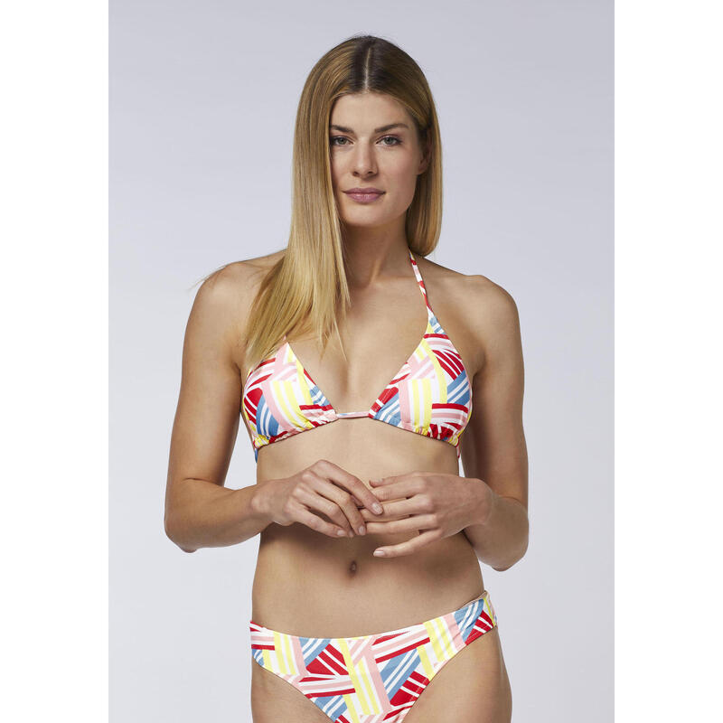 Bikini-Top mit Allover-Muster