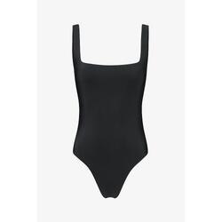 Maillot de Bain Décolleté Carré - Noir - Maillot de bain femme