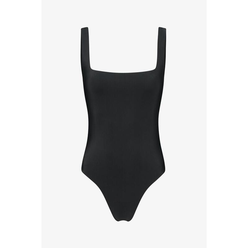 Swimsuit Square Elegant - Zwart - Zwempak - Badpak dames