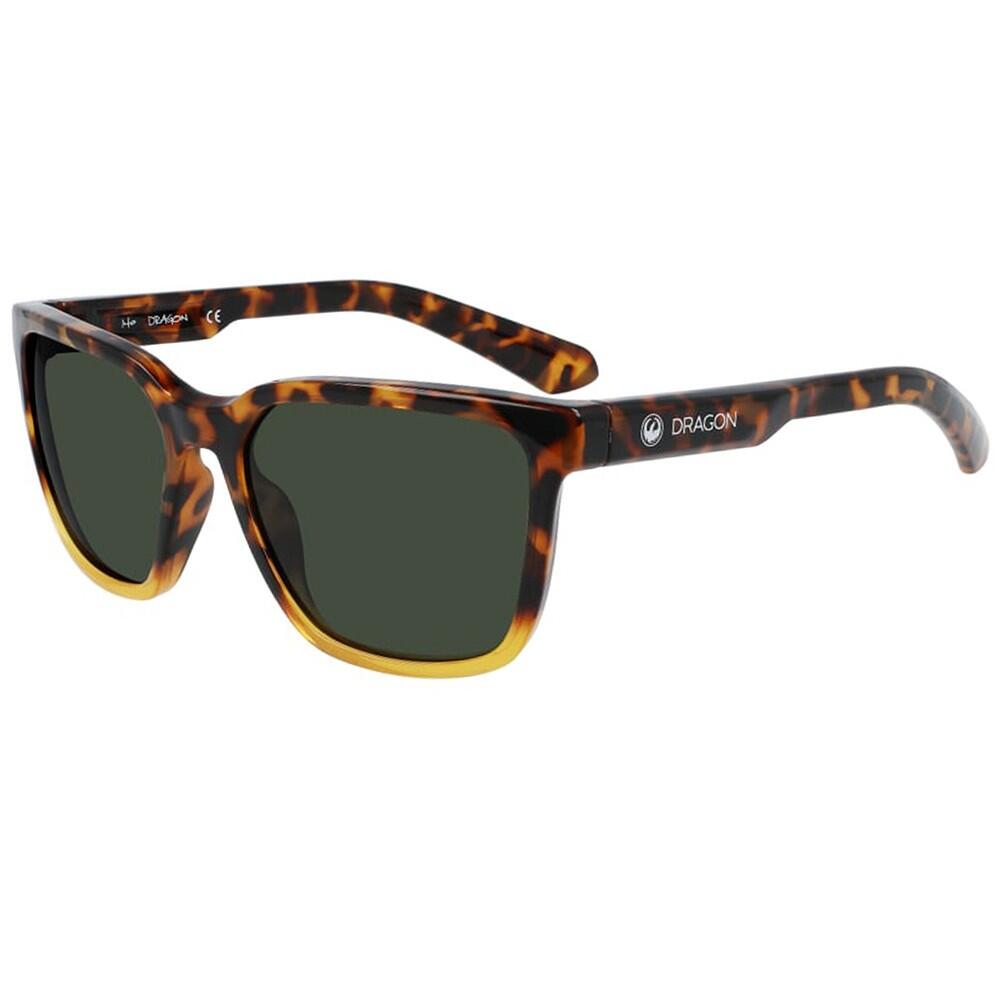 DRAGON BURGEE SUNGLASSES - Shiny Tortoise/LL G15 Green