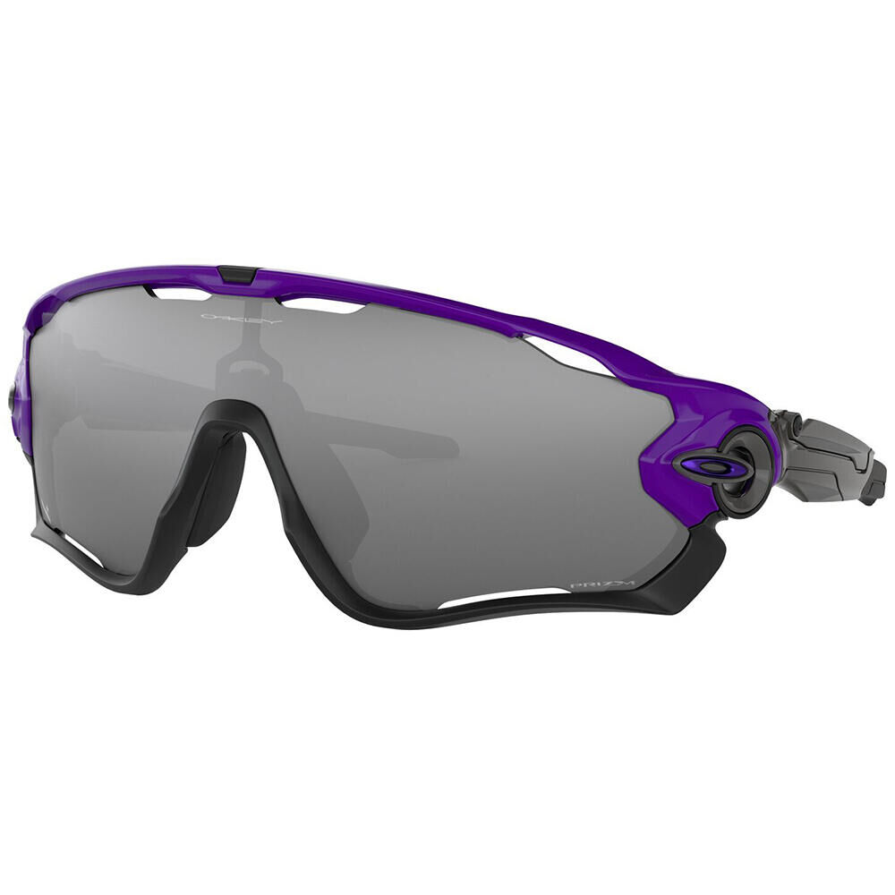 OAKLEY JAWBREAKER SUNGLASSES - Electric Purple/Prizm Black