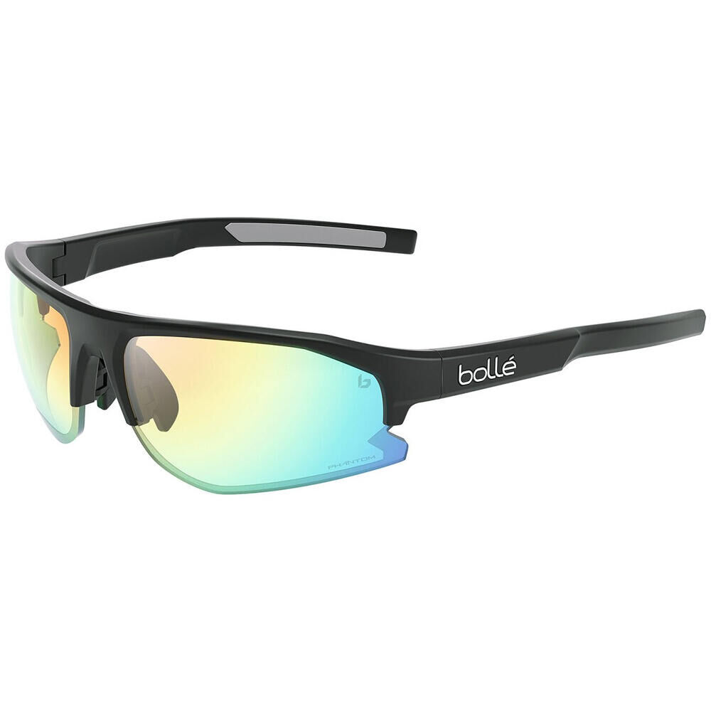 BOLLÉ BOLT 2.0 SUNGLASSES - Black/Phantom Green Photochromic