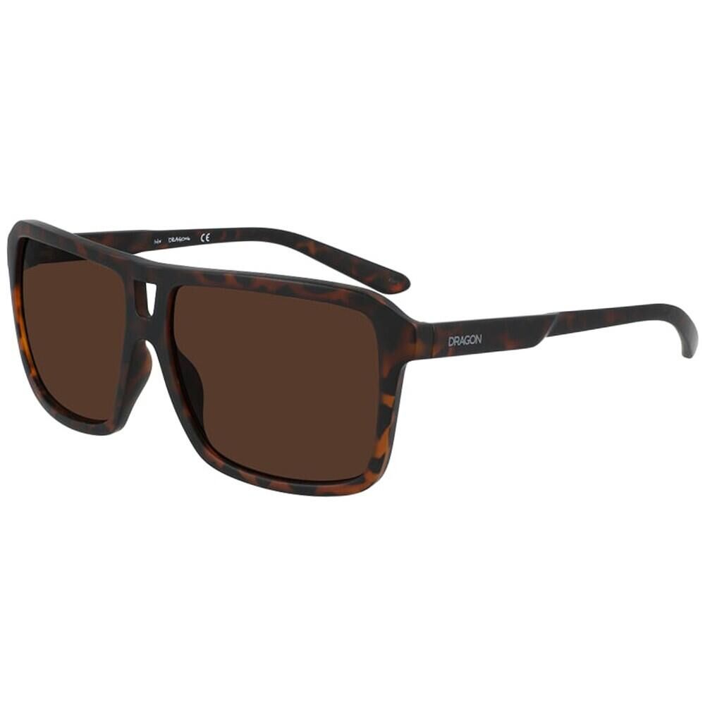 DRAGON THE JAM UPCYCLED SUNGLASSES - Matte Tortoise/LL Brown