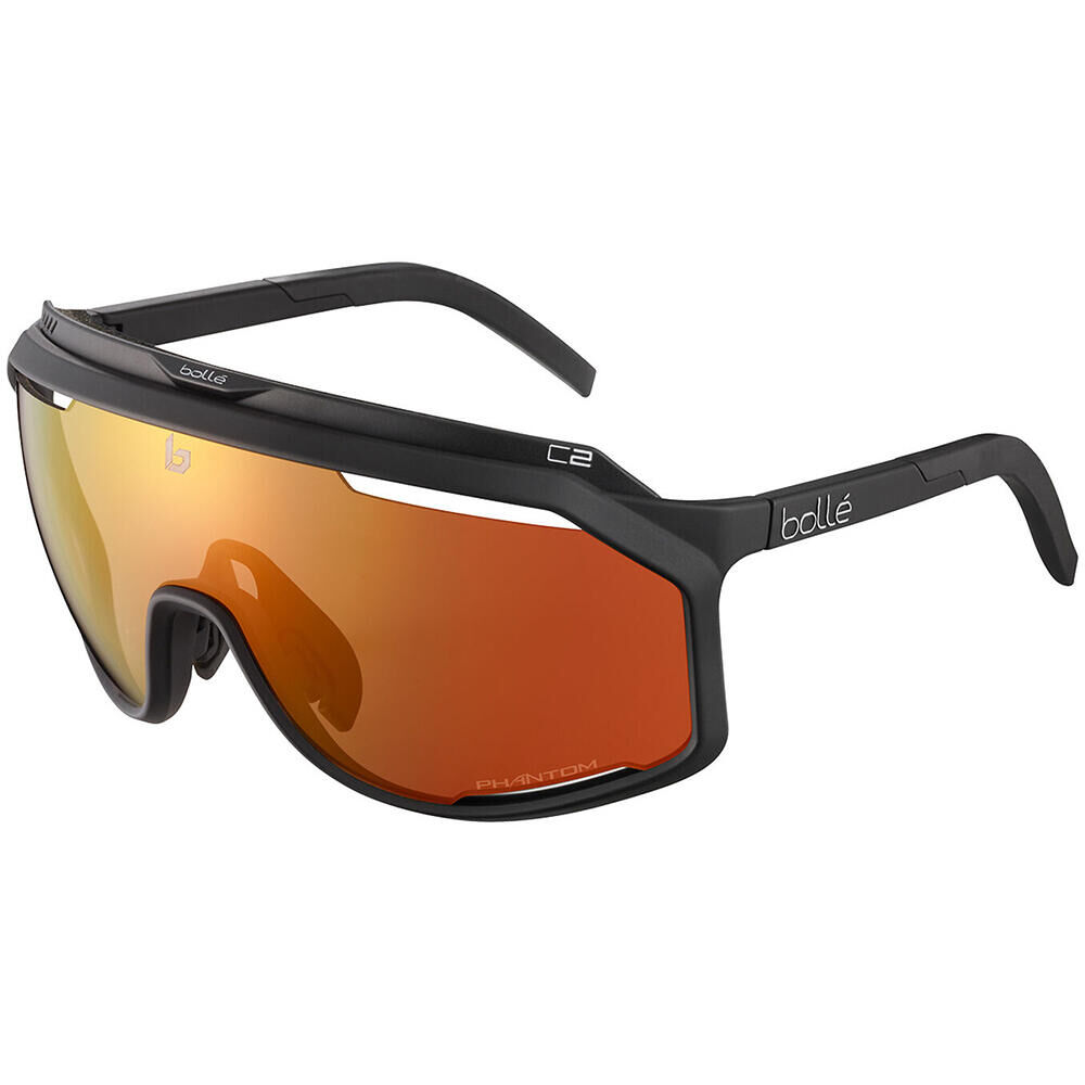 BOLLÉ CHRONOSHIELD SUNGLASSES - Black/Phantom Red Photochromic