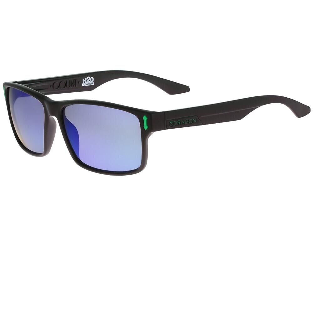 DRAGON COUNT SUNGLASSES - Black H2O/Polarized LL Green Ionized