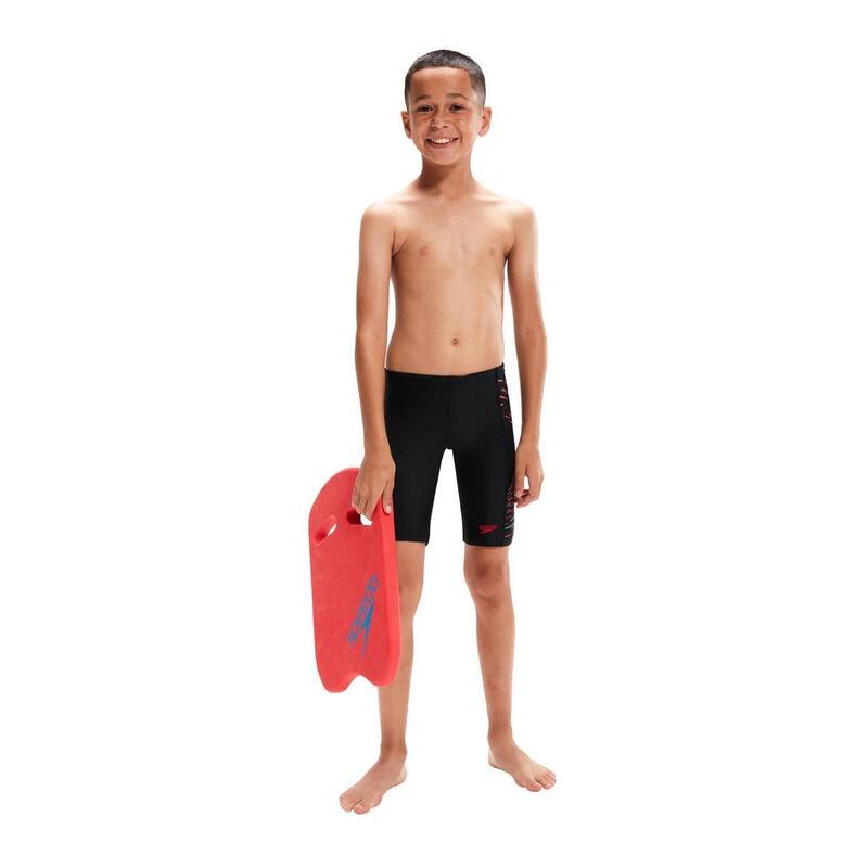 Calções de natação Speedo para rapaz - Preto/Vermelho Fed