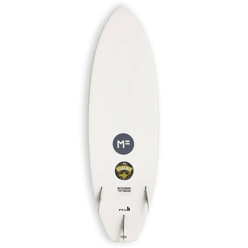 Softboard MF 5'10 Eugenie- White