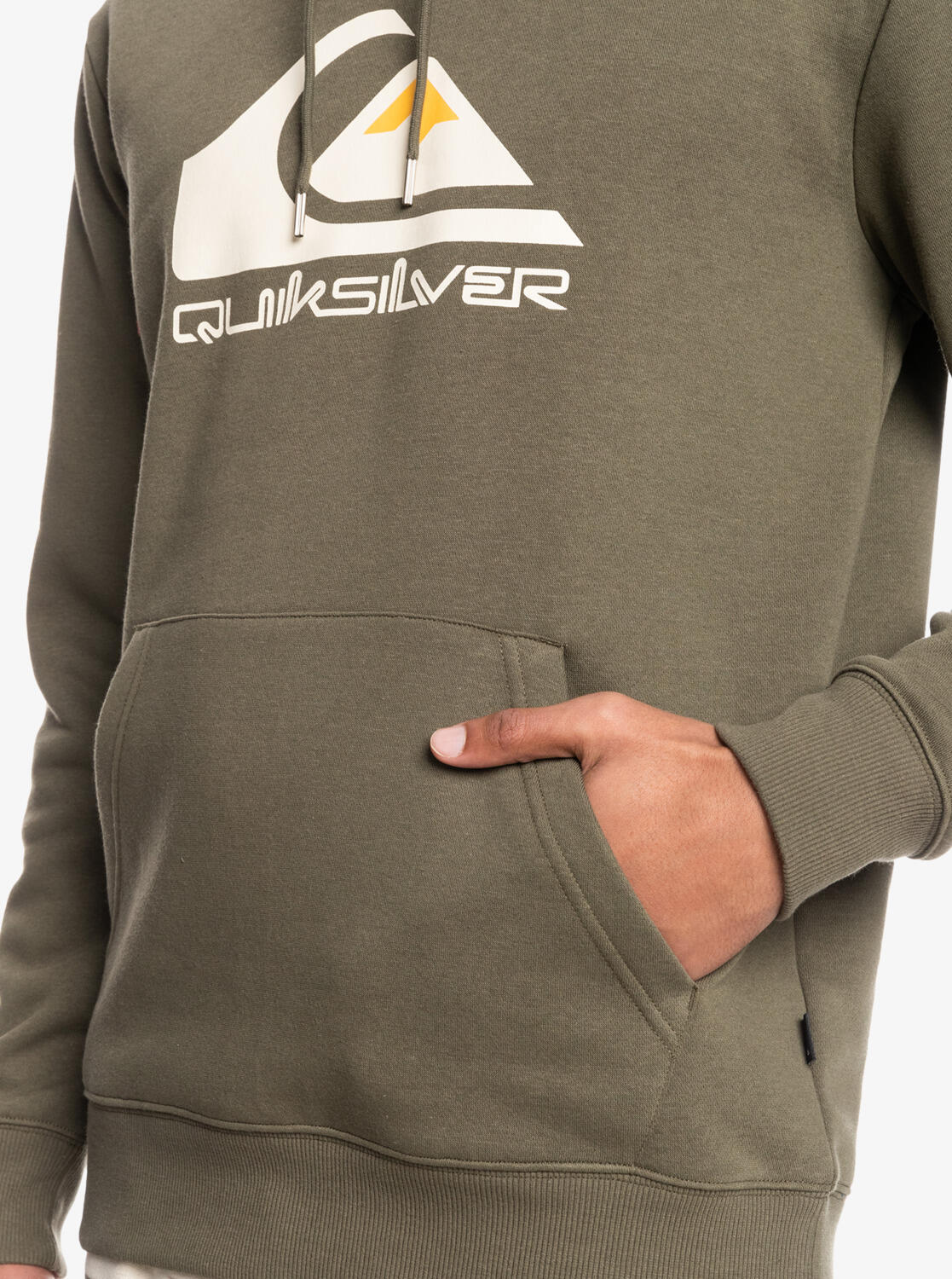 QUIKSILVER Pull  -  Hommes  -  BIG LOGO HOOD 5/7