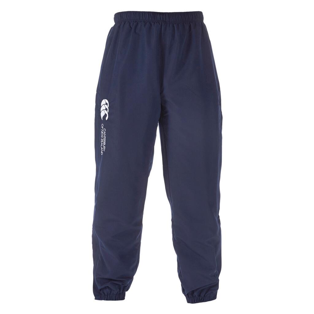 Mens Stadium Cuffed Elasticated Sports Trousers (Navy) 1/3