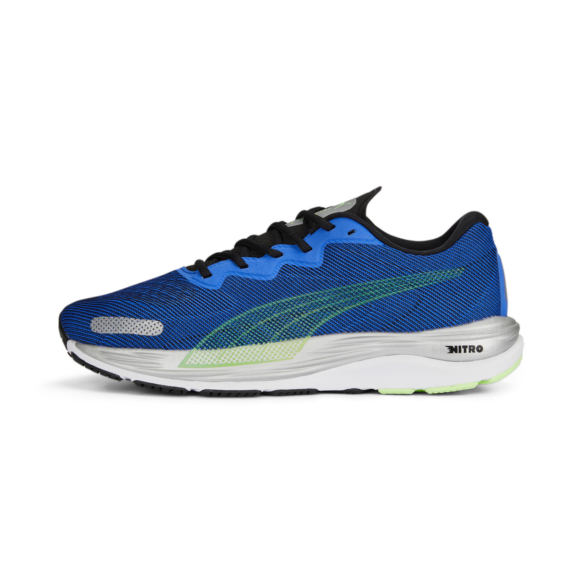 Puma - Chaussures De Running Puma Velocity Nitro 2 - Chaussures De Sport - Bleu|jaune|vert - 40 - Decathlon