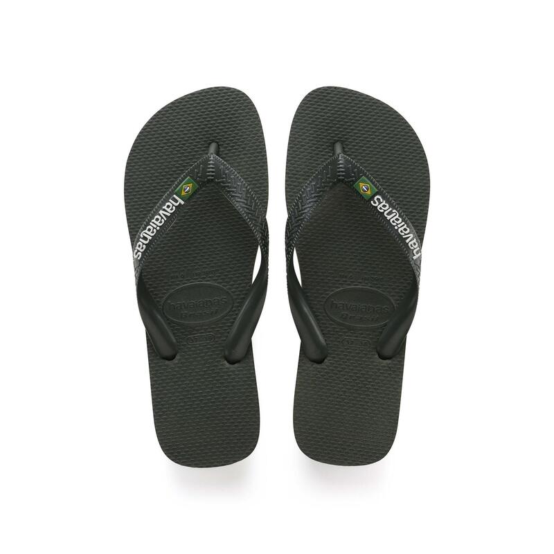 Chanclas Havaianas Logo Brasil Adulto