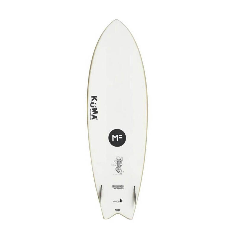 MF X Kuma Fish 5’6 Softboard- Soy