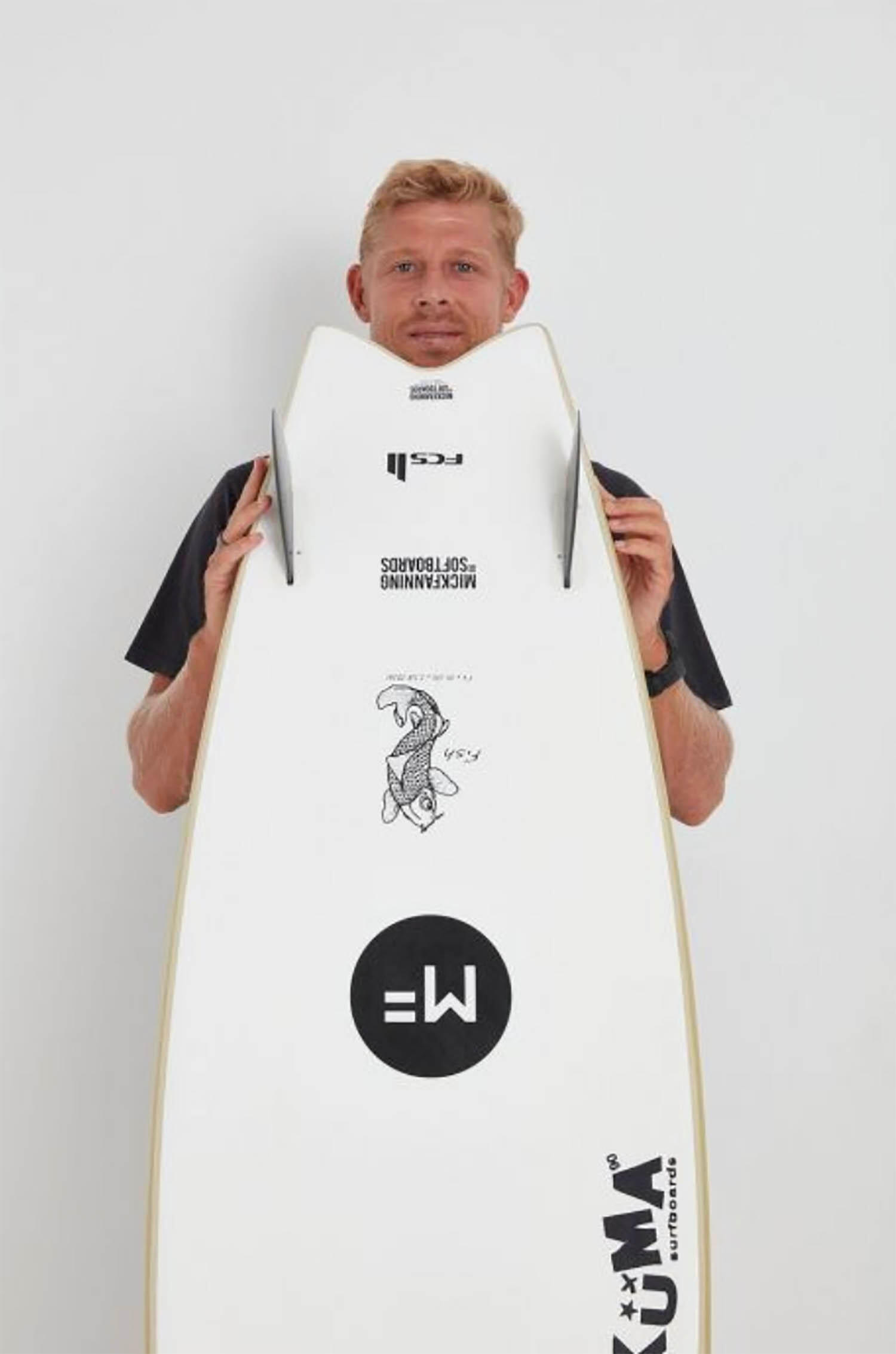 MF X Kuma Fish 5'6 Softboard- Soy MICK FANNING SOFTBOARDS