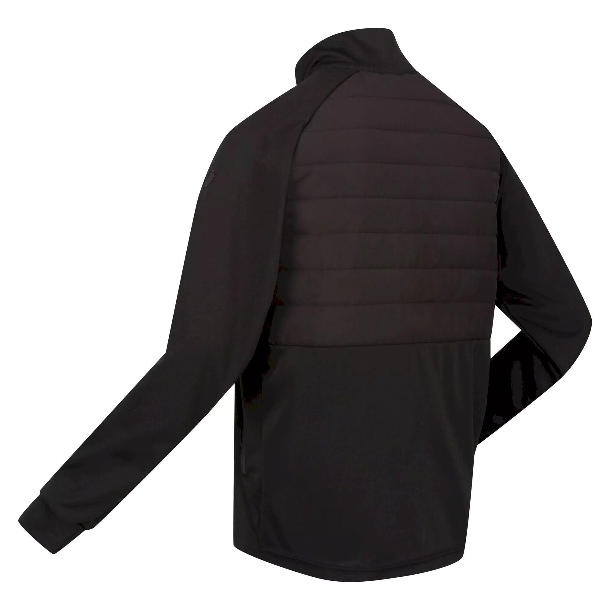 Mens Addinston Hybrid Jumper (Black) 3/5