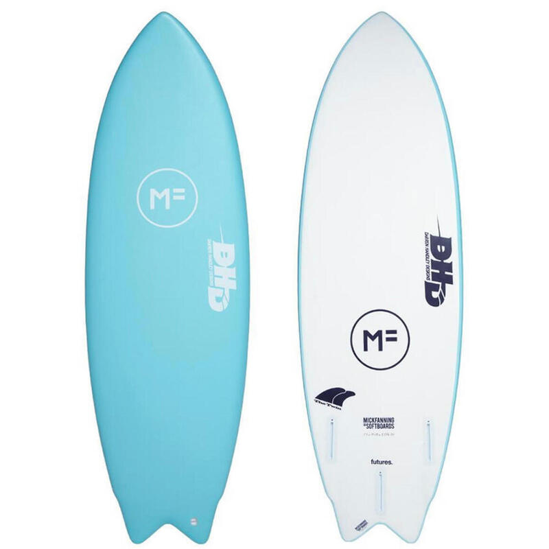 TABLA DE SURF Softboard MF X DHD Twin 5’8- Azul