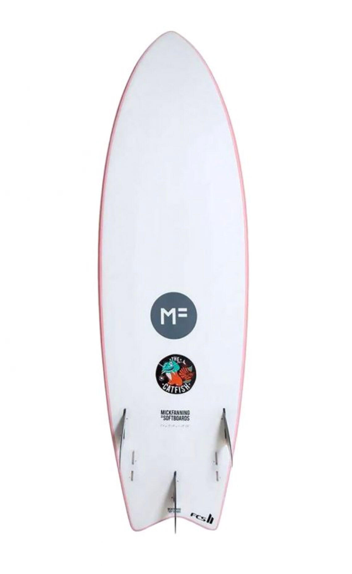 MF Catfish 5'4 Softboard- Coral 2/3