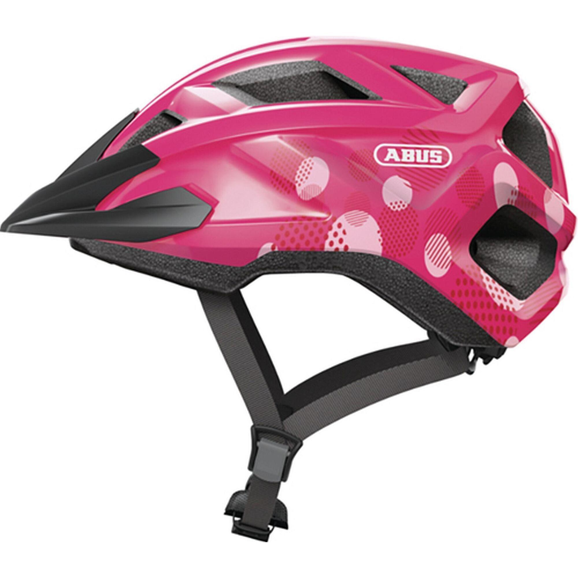 Abus - Casque De Loisirs Et Casque De Vtt "mountz - Casque - Noir|rose - Decathlon