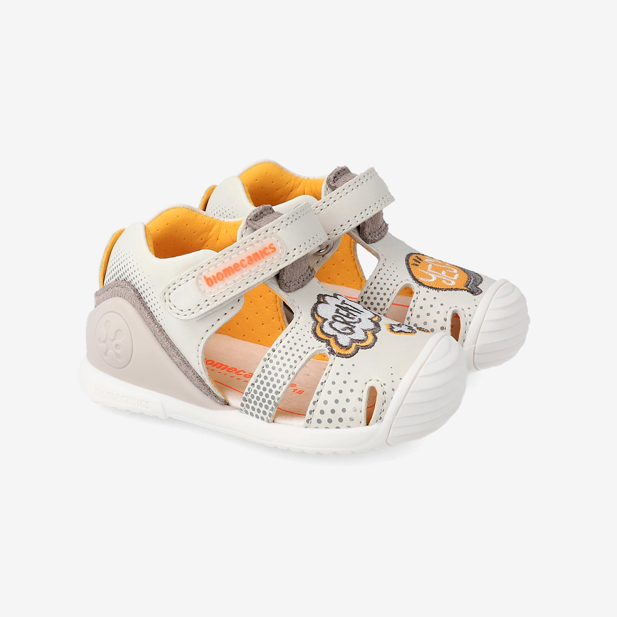 Sandales Biomecanics Modèle 232150b Couleur Blanc 2/6