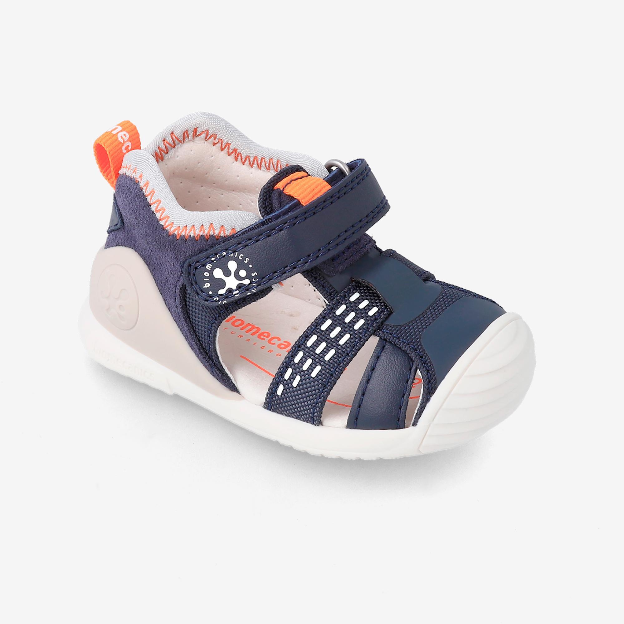 Sandalias Cangrejeras con Cierre Adherente para Niño Biomecanics 232134A Azules 4/5