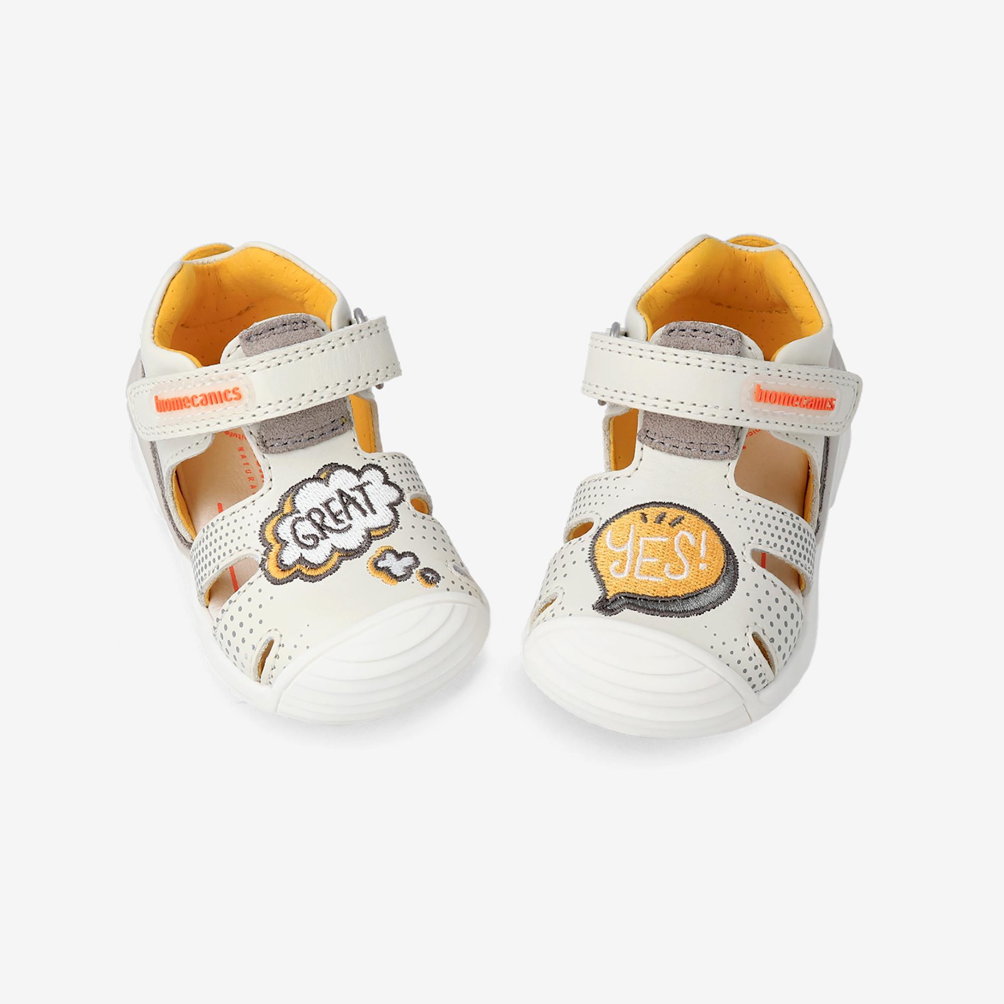 Sandales Biomecanics Modèle 232150b Couleur Blanc 5/6