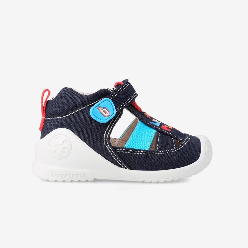 Zapatillas Caminar con Cierre Adherente de Niño Biomecanics 232188A Azul Marino