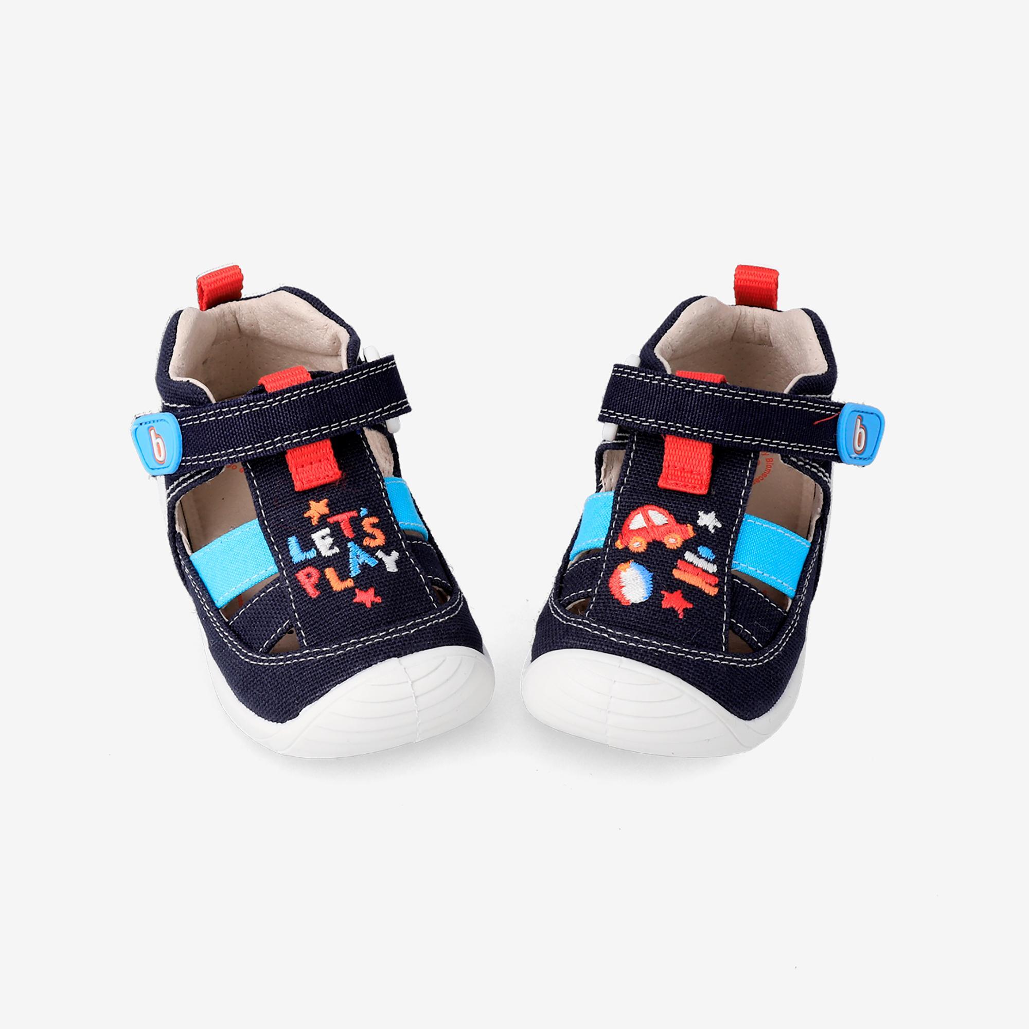 Zapatillas Caminar con Cierre Adherente de Niño Biomecanics 232188A Azul Marino 5/6