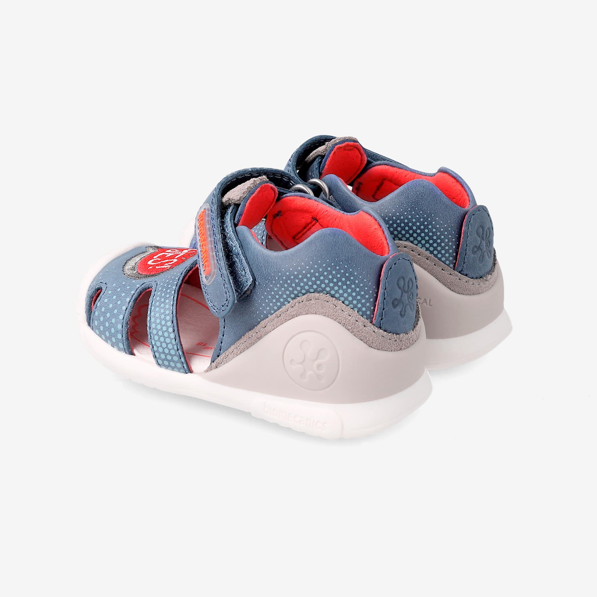 Sandales Biomecanics Modèle 232150b Couleur Bleu 3/6