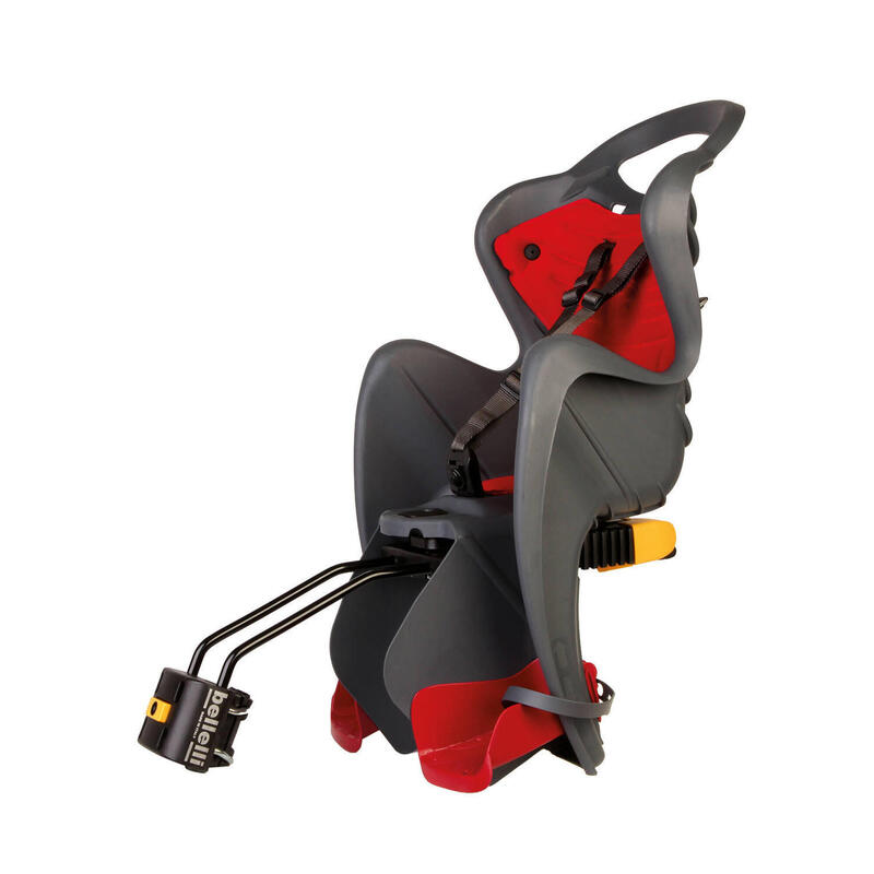 Bellelli Siège bébé pour vélo Mr Fox Relax BFix Anthracite/rouge BELLELLI Decathlon