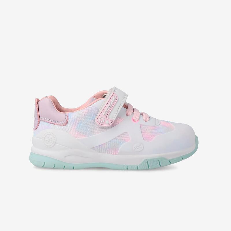 Zapatillas Deportivas con Cierre Adherente para Niña Biomecanics 232224A Blancas