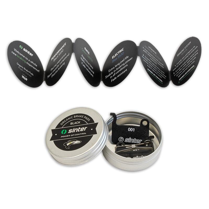 Pads de frein à disque S550 Performance Acier Noir 2 pièces