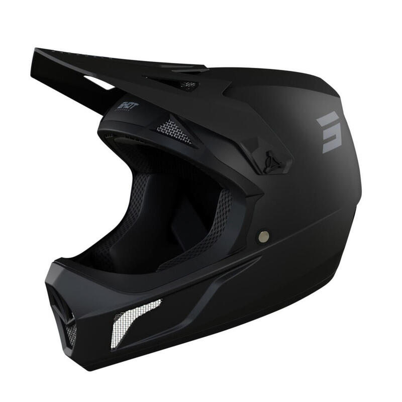 Casque Intégral Shot Rogue Solid Noir Enfant