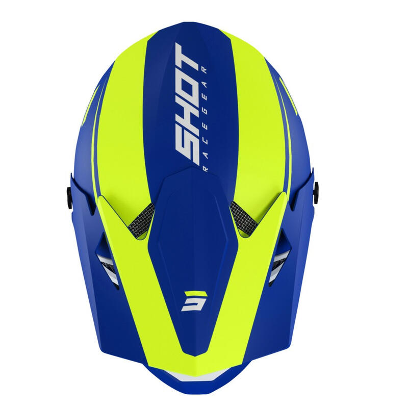 Casque Intégral - Rogue United Bleu/Jaune Adulte