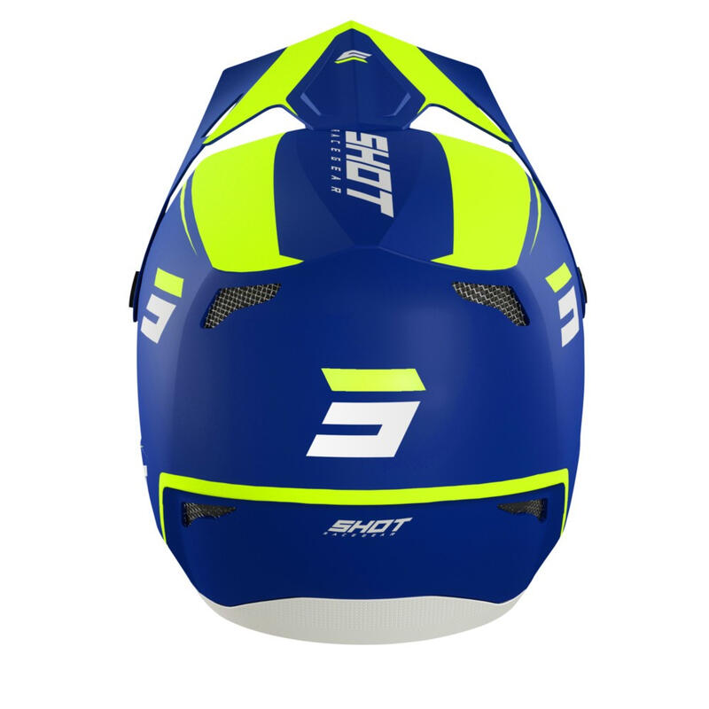 Casque Intégral - Rogue United Bleu/Jaune Enfant