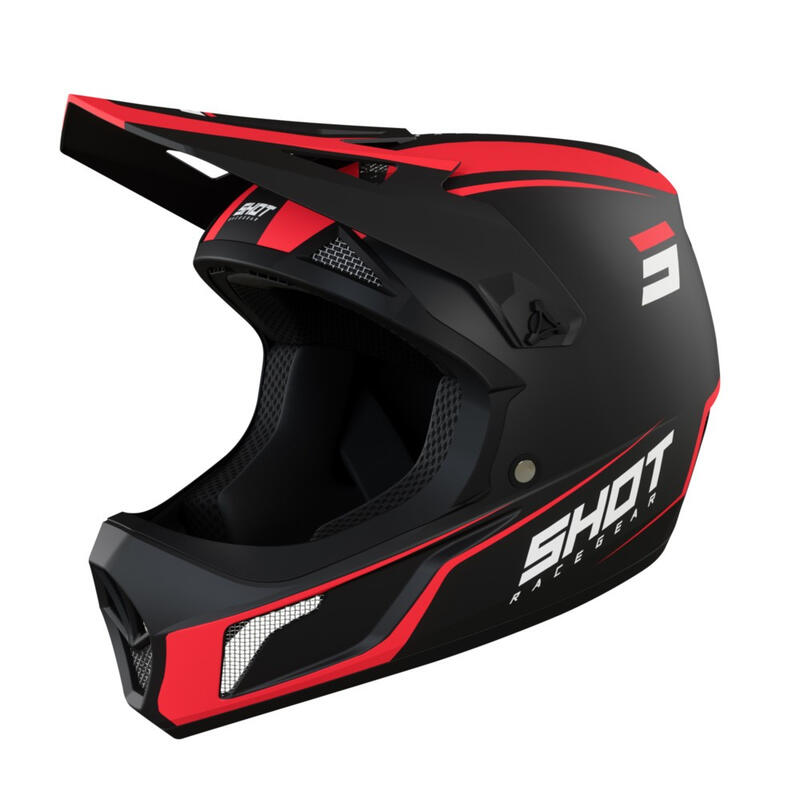 Casco bicicleta adulto integral Rogue United, rojo