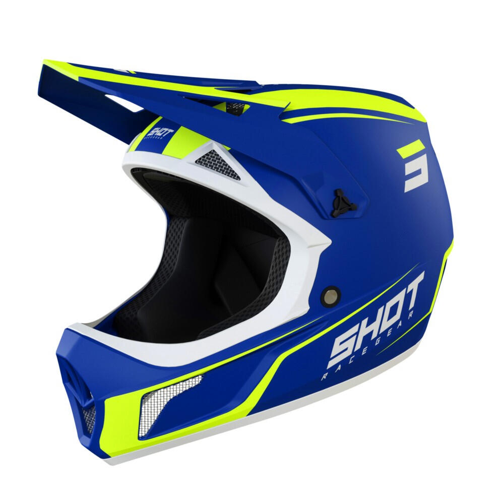 SHOT RACE GEAR Casco Bicicleta adulto Integral Rogue United, azul