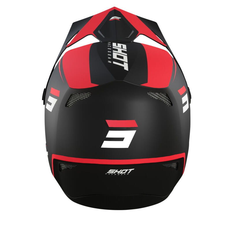 Casco bicicleta adulto integral Rogue United, rojo