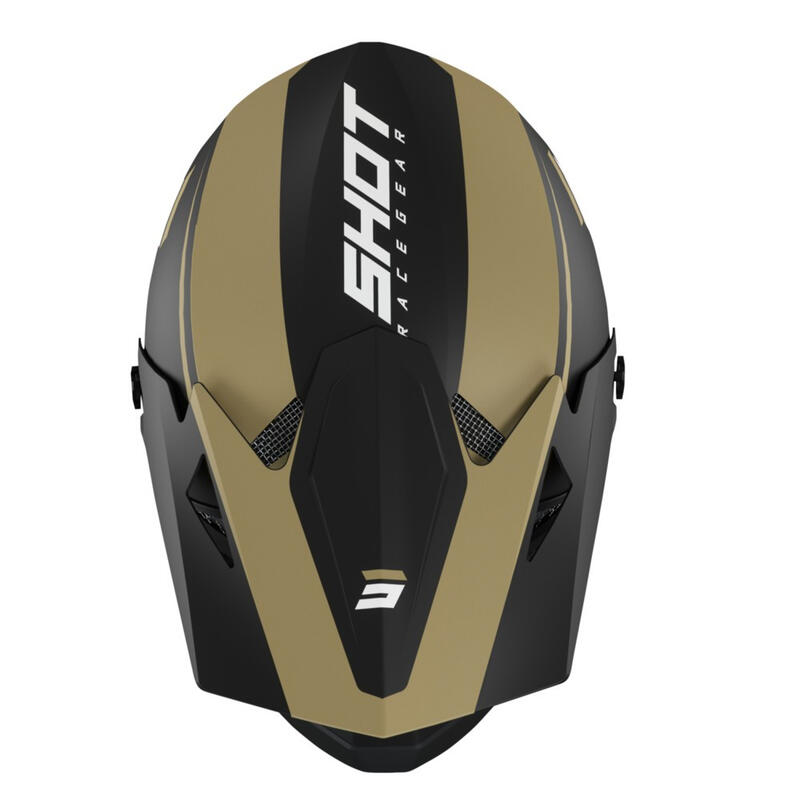 Casco bicicleta adulto Rogue United Negro y Dorado