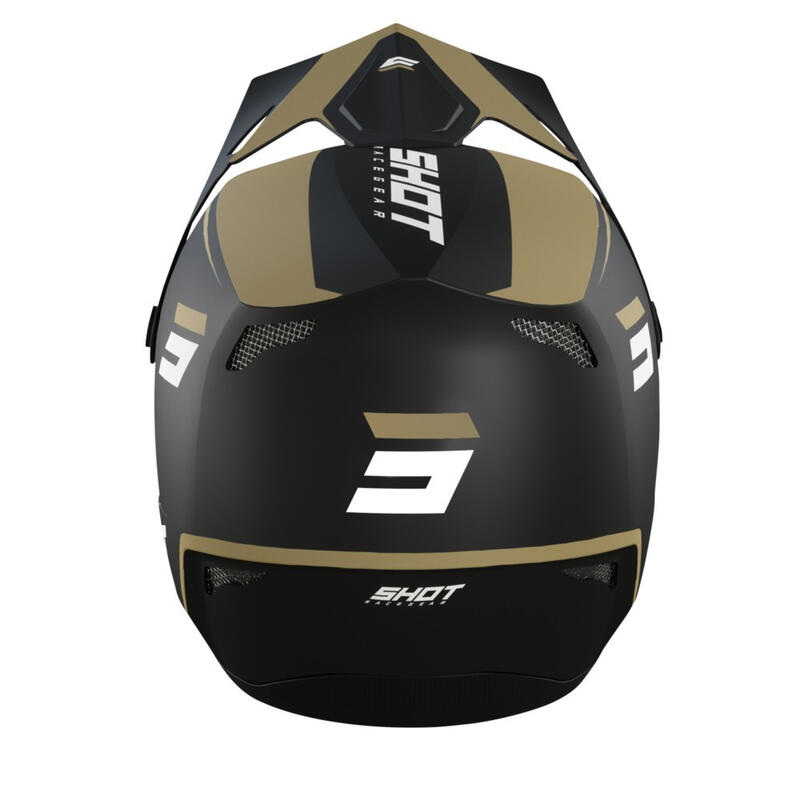 Casco bicicleta adulto Rogue United Negro y Dorado