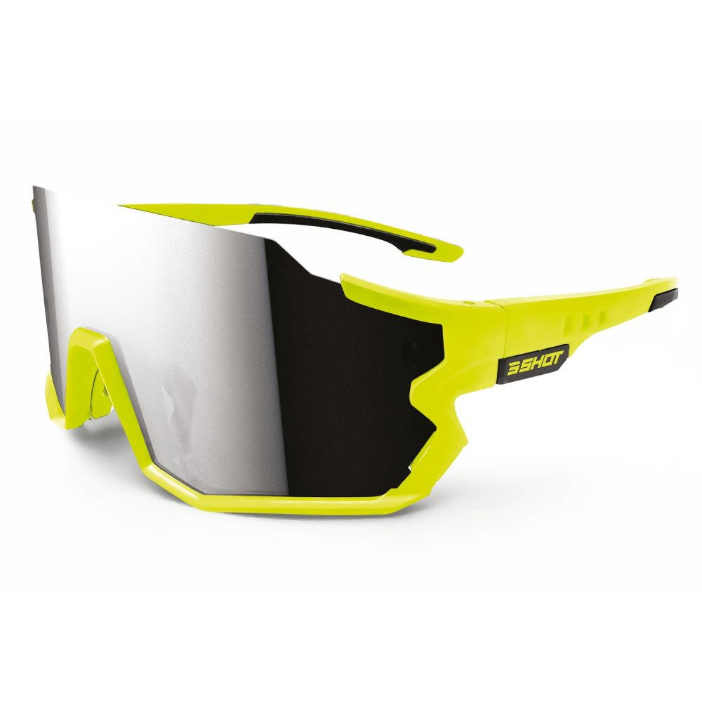 SHOT RACE GEAR Gafas de sol bicicletas de montaña protección UV Vista, amarillo