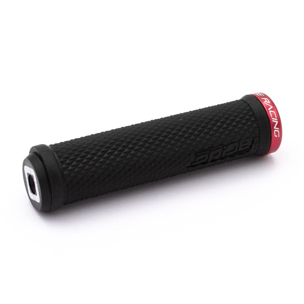 Poignées Vélo Pride Noir - Cobra One Lock Rouge 129mm 3/3