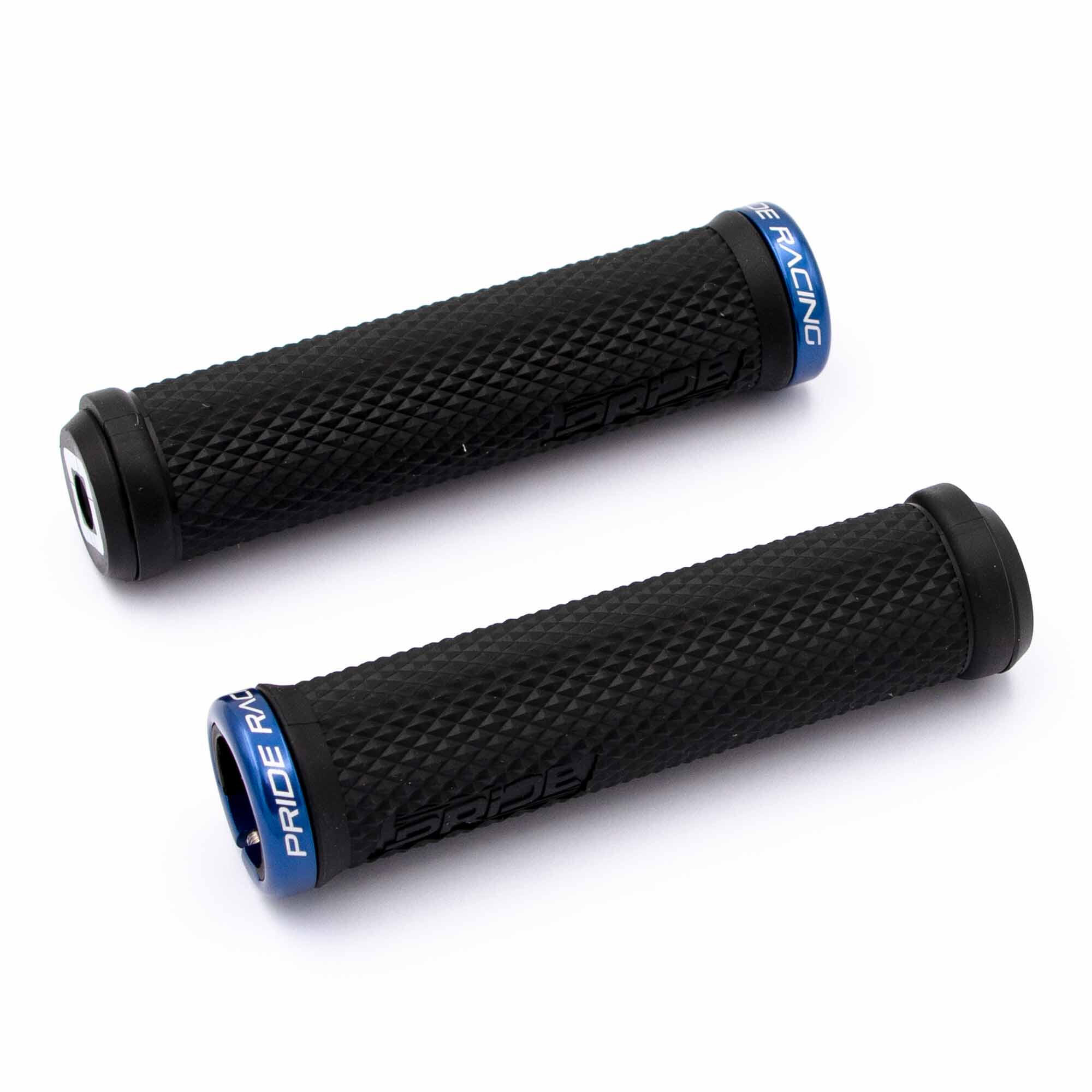 PRIDE RACING Impugnature bmx Pride Cobra One Lock, Blu