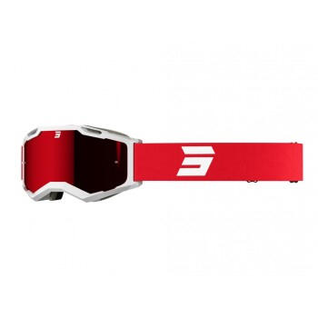 Masque Shot Iris 2.0 Tech Blanc / Rouge